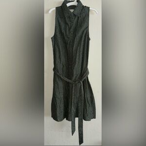 NWT Loft Ann Eyelet Tiered Dress